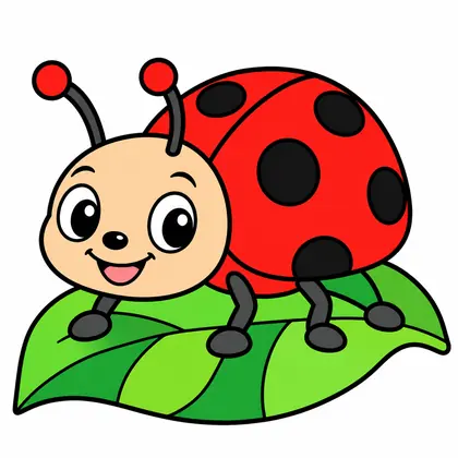 Ladybug, from Bugs and Butterflies