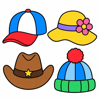 Hat Collection, from Fashion Studio