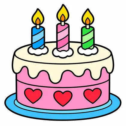 Birthday Cake, from Holiday Fun