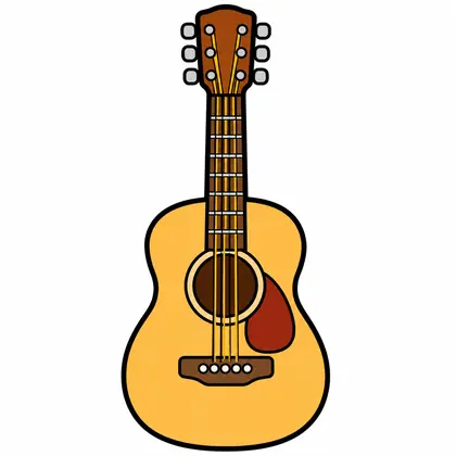 Acoustic Guitar, from Music Makers