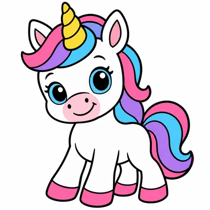 Baby Unicorn, from Magical Creatures