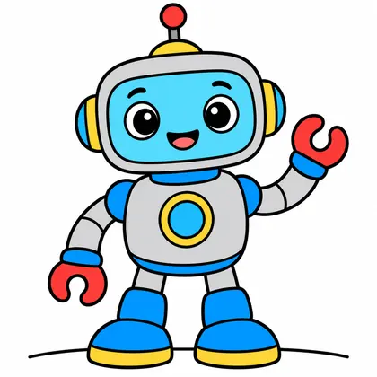 Friendly Robot, from Robot Friends