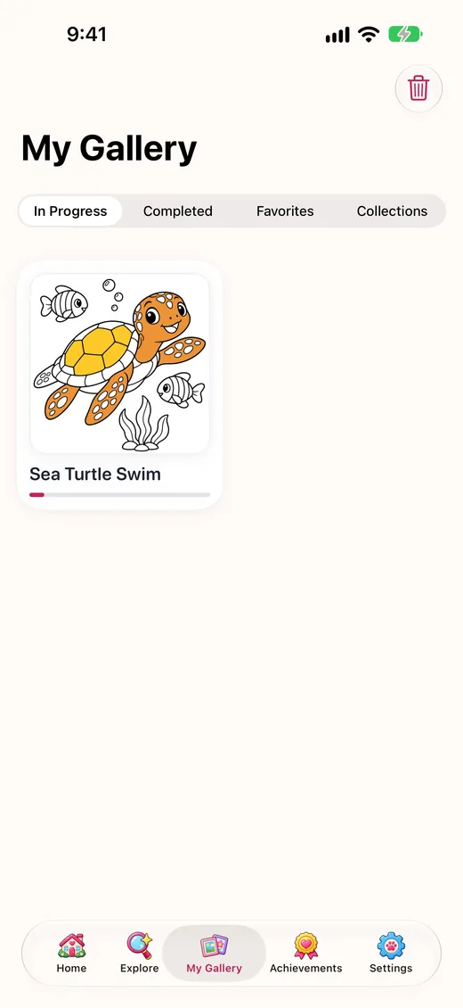 My Gallery with finished pictures